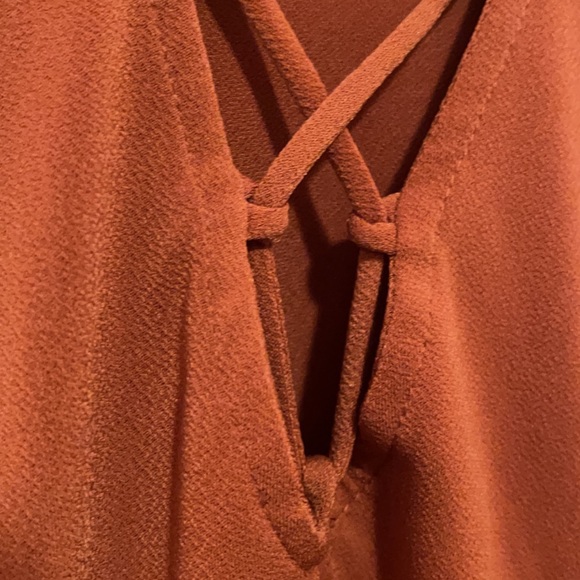 RUST BROWN DRESS! - Picture 2 of 2